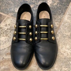 Nine West Black Loafers